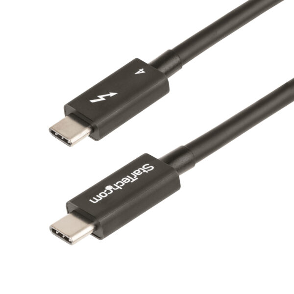 ee81bdd561983d5848669869da1d1313.jpg StarTech.com 1.6ft Thunderbolt 4 Cable - 40Gbps - 100W PD - 4K/8K Video - Intel-Certified Thunderbolt Cable - Compatible w/USB 4/Thunderbolt 3/USB 3.2/USB Type-C/DisplayPort