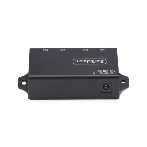 ef88c1c4bd35eb86a39740283a4f1d0e89ed9c2c.jpg StarTech.com 2-Port Gigabit Midspan PoE+ Injector, 10/100/1000Mbps, PoE+ (802.3af/at), 30W, 1Gbps Ethernet, Wall Mountable, Unmanaged Inline Power Over Ethernet