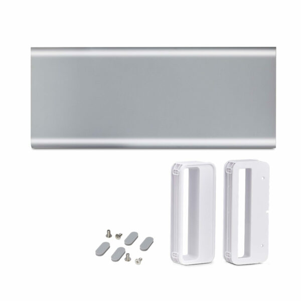 f5d52d22648e28327f1b2320eb5b9a6a7d69d7af.jpg StarTech.com Ergonomic Monitor Riser Stand, Up to 33lb/15kg, Fixed height 3.5in/9cm, Desktop Computer Monitor/Laptop Riser, Steel Platform, Quick Assembly, Optimize Desk Space