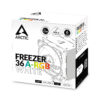 ARCTIC Freezer 36 A-RGB (White) Multi Compatible Tower CPU Cooler with A-RGB